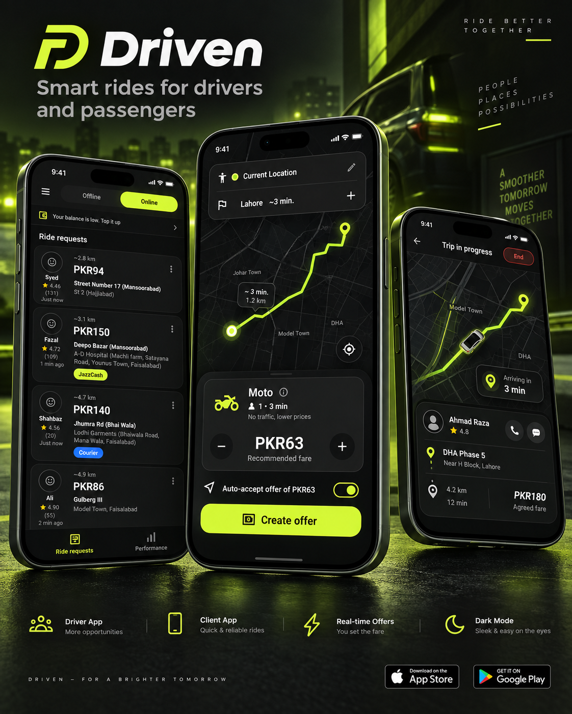 Driven Mobility App