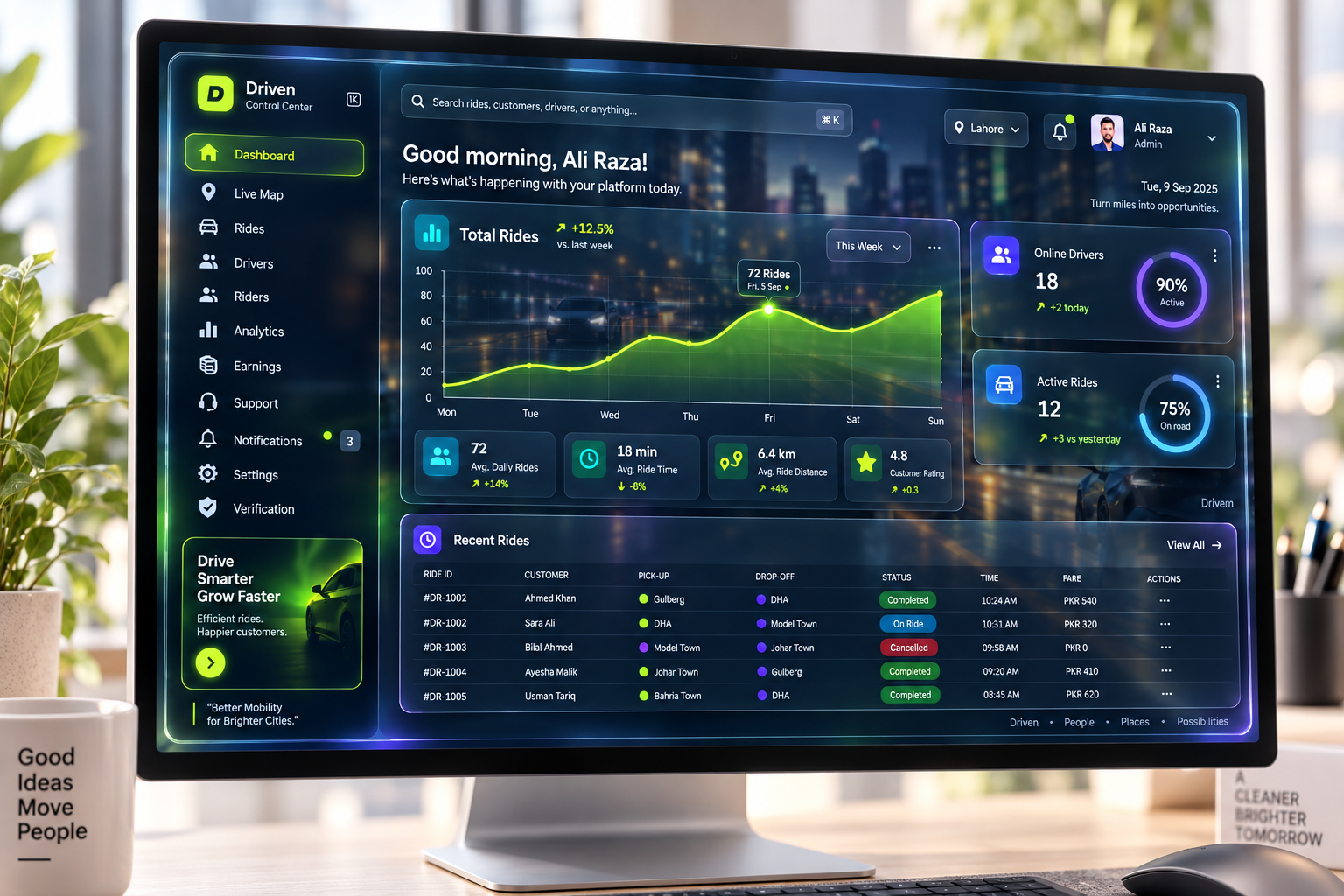 Driven Fleet Operations & Admin Console