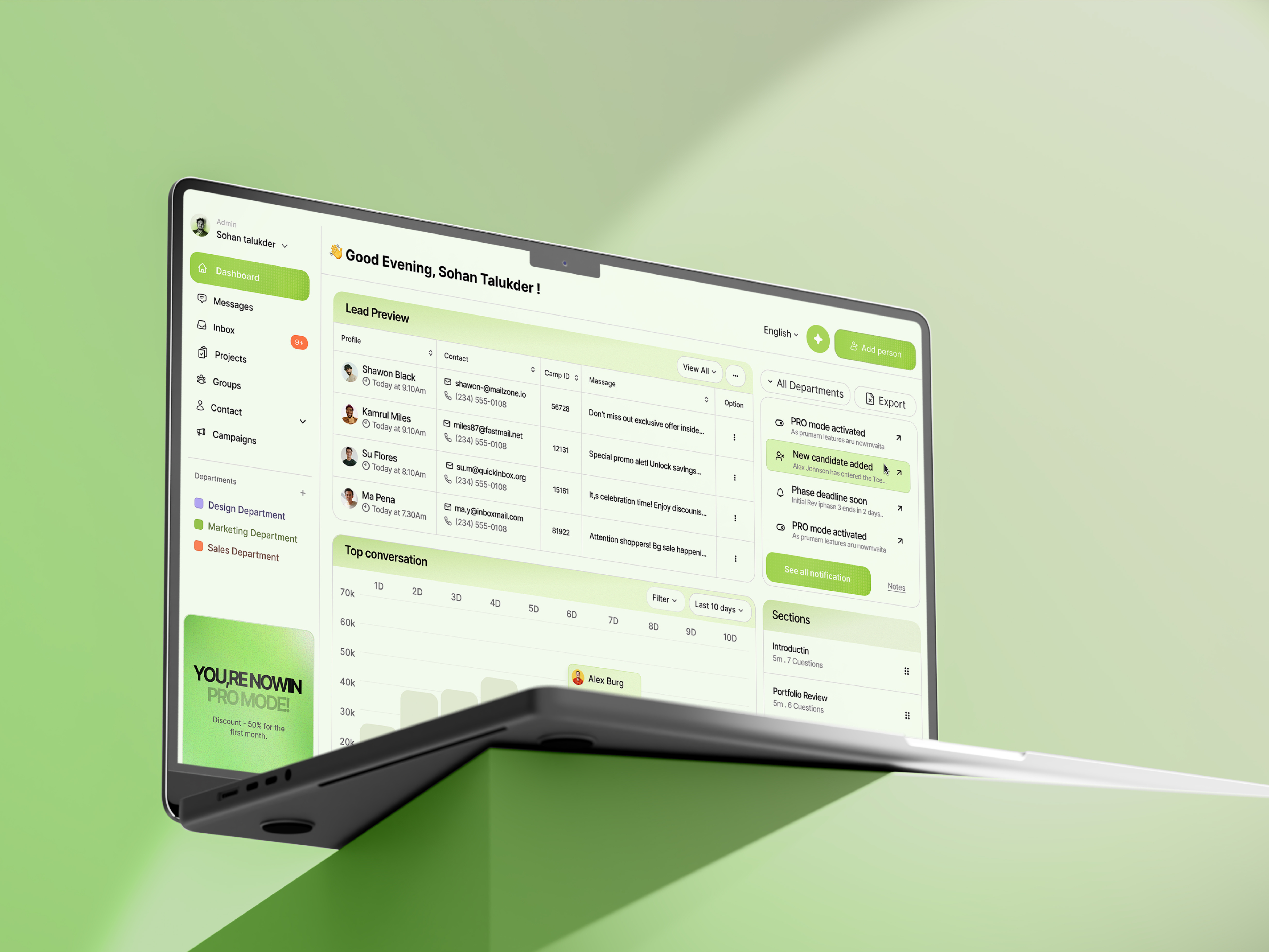 CRM Sales System