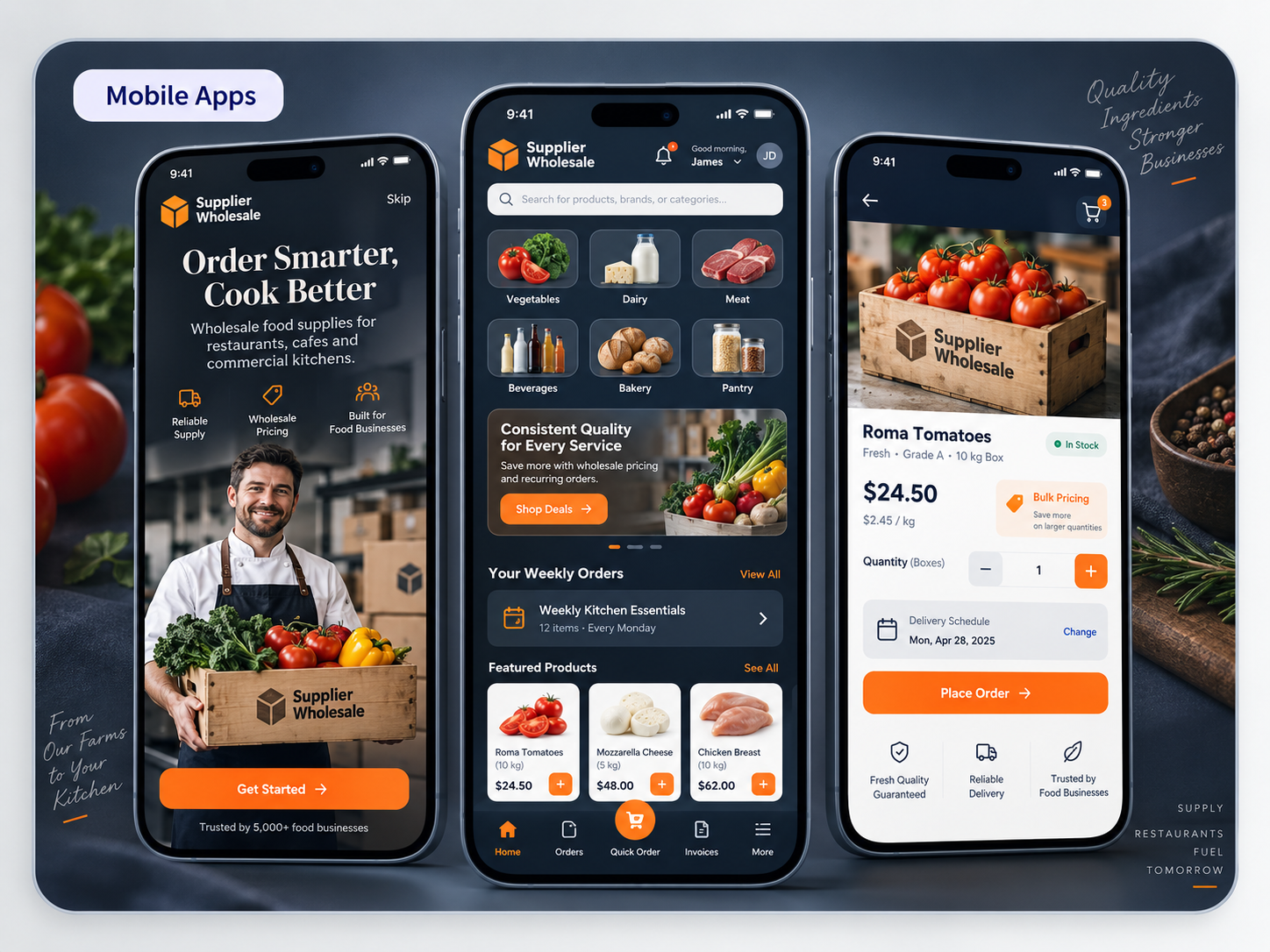 Supplier Wholesale Mobile App